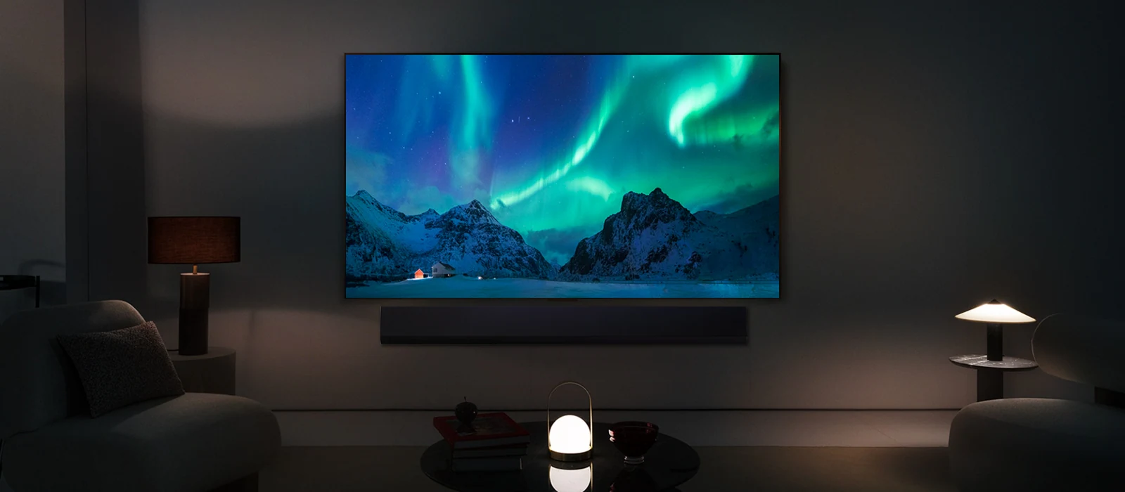 Режим ночи LG OLED