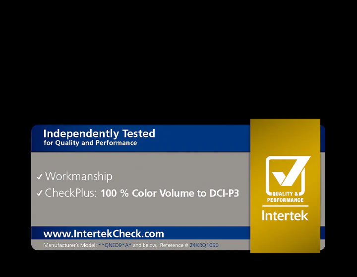 Сертификация 100% DCI-P3