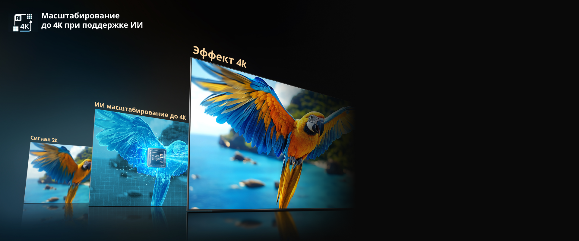 Upscaling 4K изображения