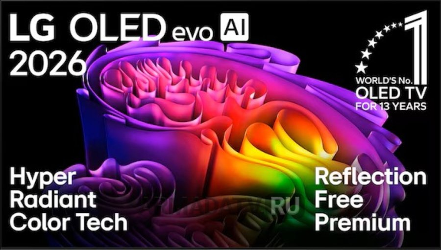 OLED телевизор 4K Ultra HD LG OLED65G6RLA