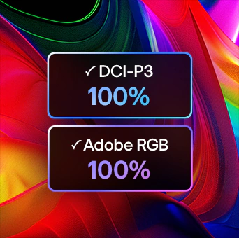 LG Mini RGB evo AI MRGB86 с сертифицированным двойным 100% цветовым охватом DCI-P3 и Adobe RGB