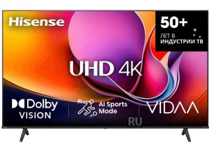 LED телевизор 4K Ultra HD Hisense 55A6Q