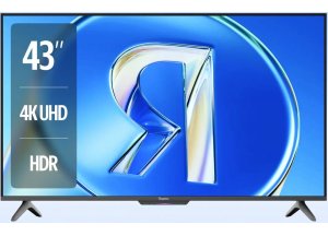 QLED телевизор Яндекс ТВ Станция Бейсик 43" YNDX-00078